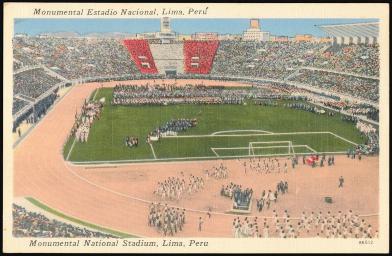Monumental Estadio Nacional, Lima, Peru