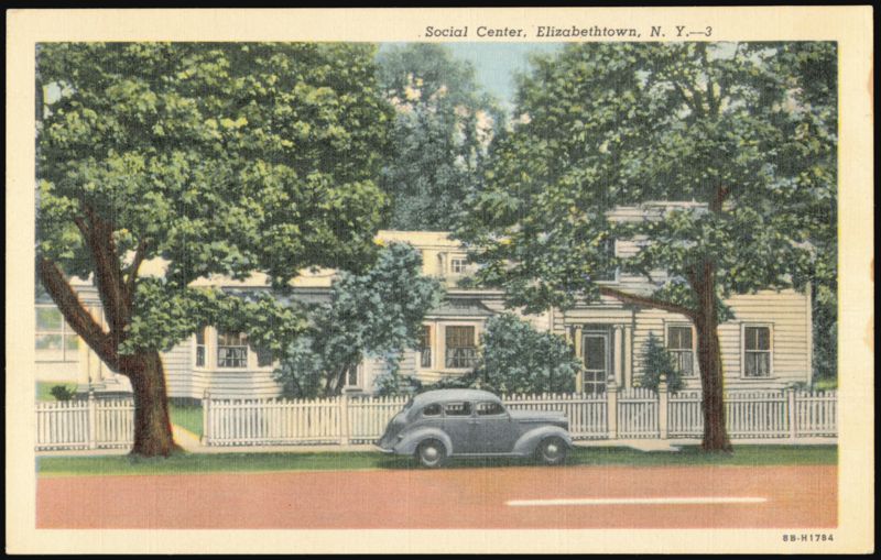 Social Center, Elizabethtown, New York