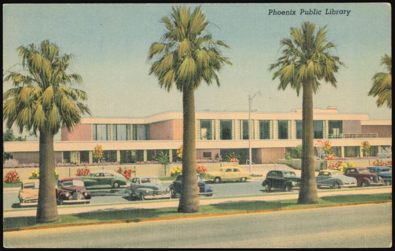 Phoenix Public Library, Civic Center Grounds Arizona