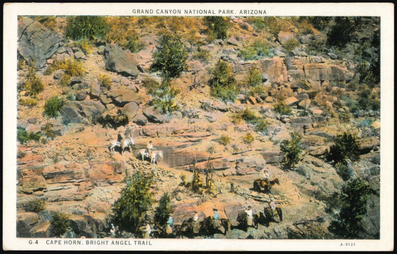 Cape Horn, Bright Angel Trail, Grand Canyon National Park Arizona