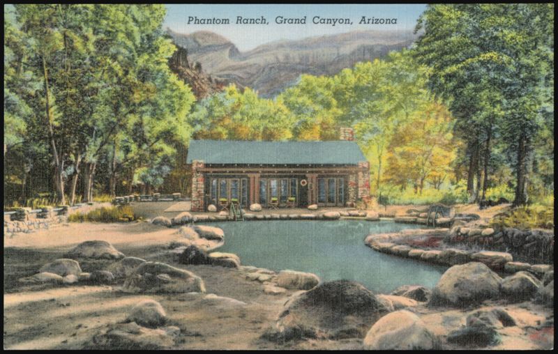 Phantom Ranch Swimming Pool, Grand Canyon National Park Arizona