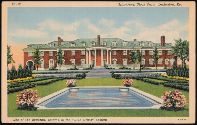 Spindletop Stock Farm Estate, Lexington, Kentucky