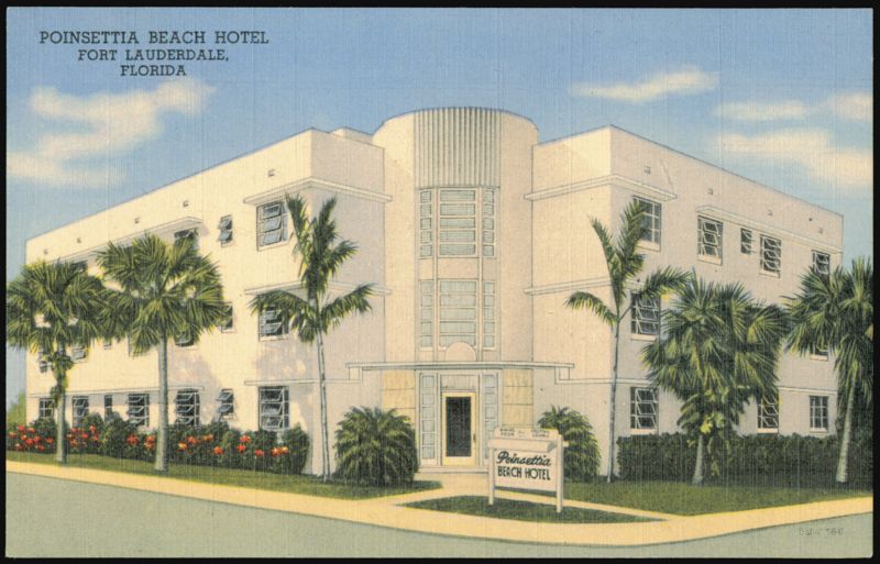 Poinsettia Beach Hotel, Fort Lauderdale, Florida