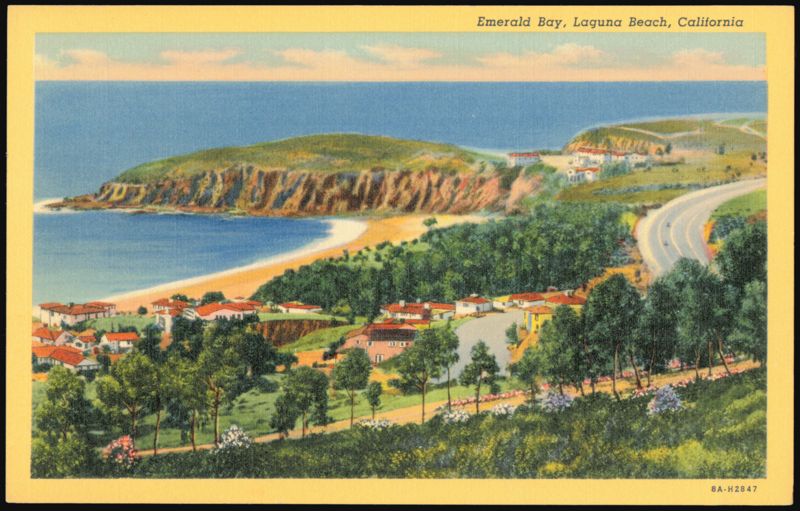 Emerald Bay, Seaside Colony near Laguna Beach California
