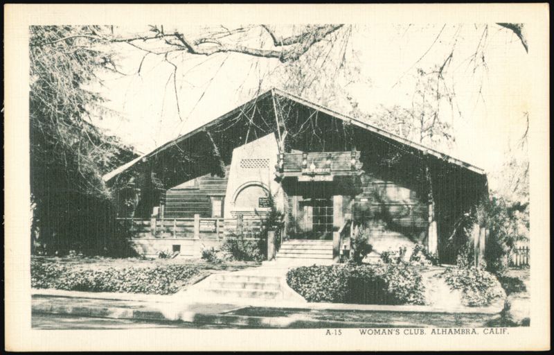 Woman's Club Building, Alhambra, California