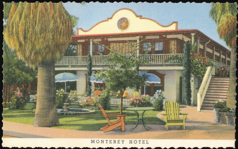 Monterey Hotel at Guenther's Murrieta Mineral Hot Springs California