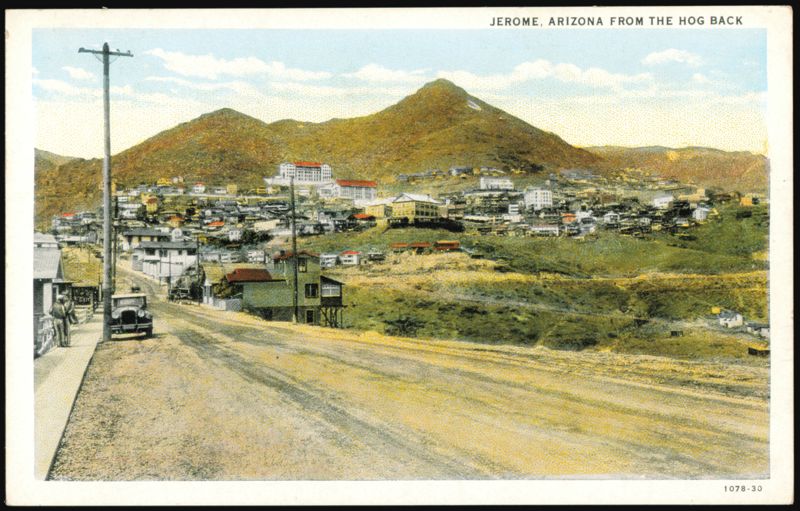Jerome, Arizona from the Hog Back