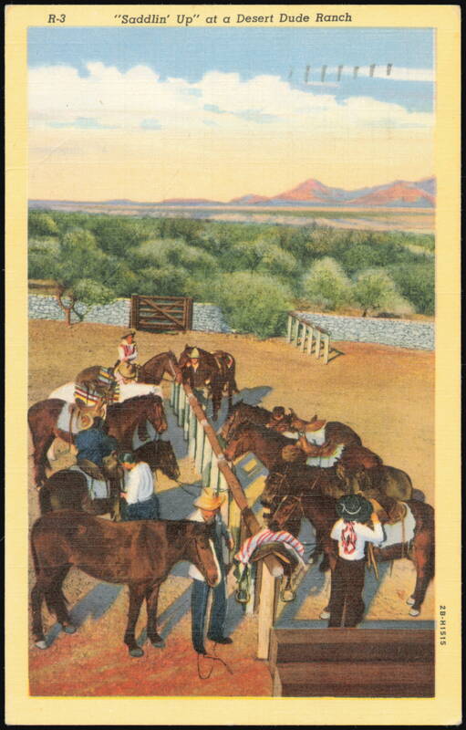 Saddlin' Up at a Desert Dude Ranch in Arizona Phoenix