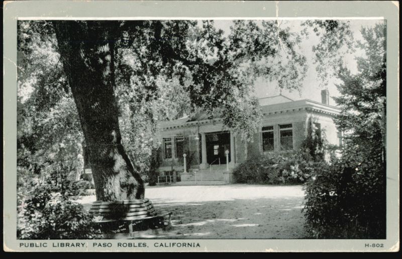 Public Library Building, Paso Robles, California