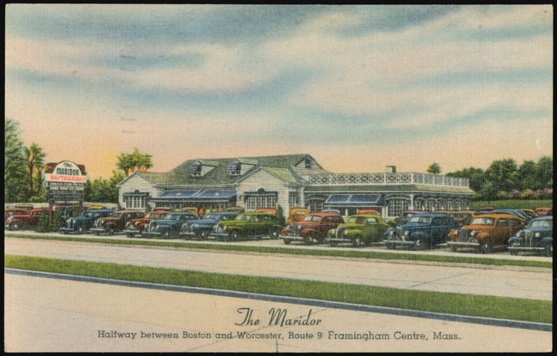 The Maridor Restaurant, Route 9, Framingham Centre, MA Massachusetts