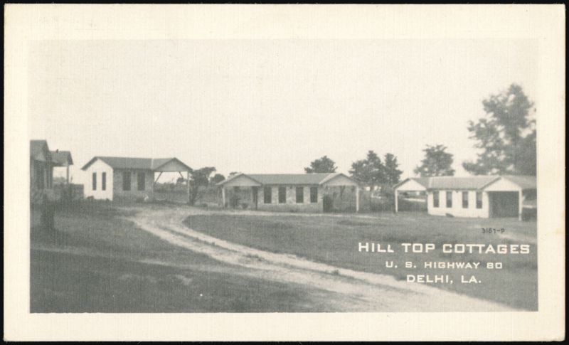 Hill Top Cottages, U.S. Highway 80, Delhi, Louisiana