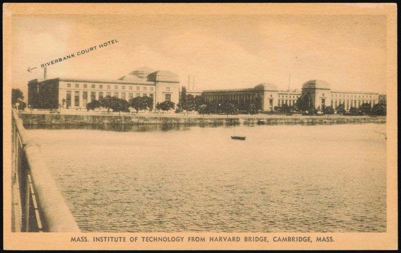 Massachusetts Institute of Technology from Harvard Bridge Cambridge