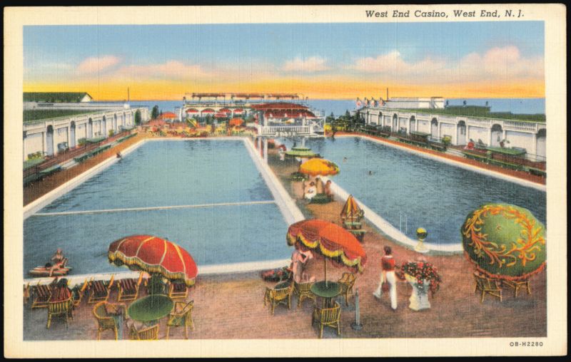 West End Casino Swimming Pools, Long Branch, New Jersey