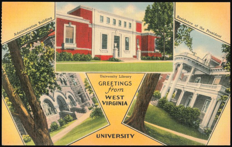 West Virginia University Campus Scenes, Morgantown