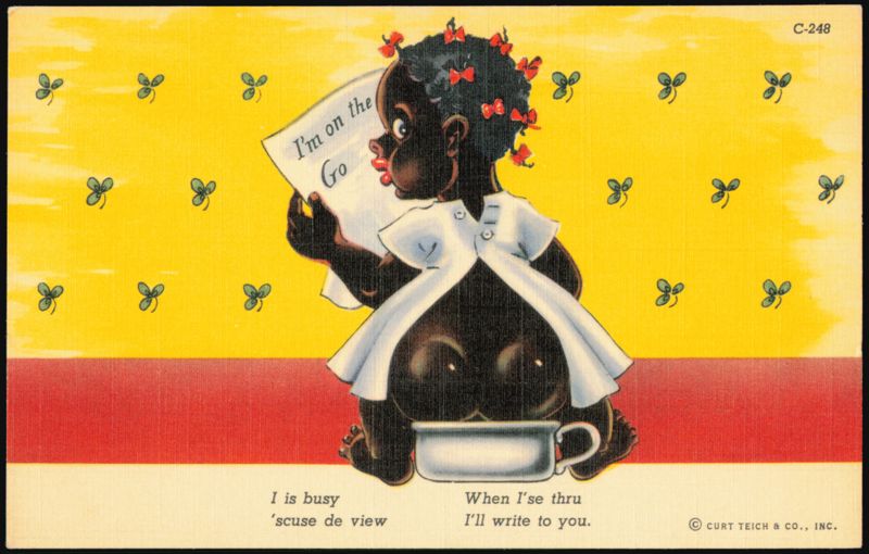 Chocolate Drop Comics Humorous Illustration, C-248