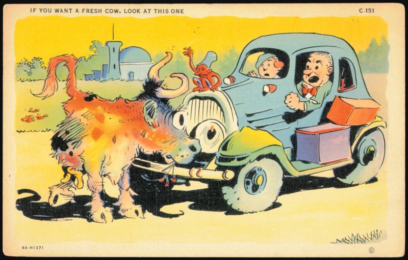 If You Want a Fresh Cow, Look at This One Cartoon