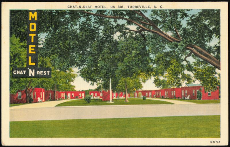 Chat-N-Rest Motel, US 301, Turbeville, South Carolina