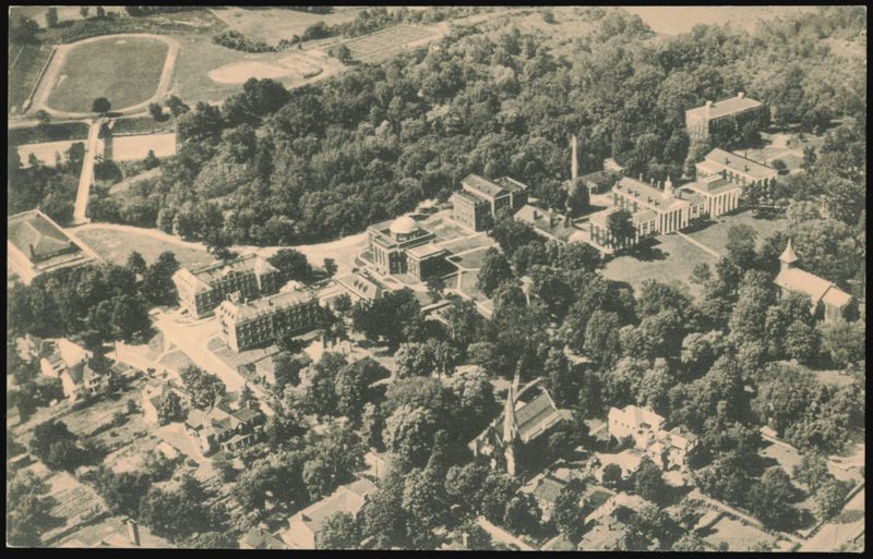 Aerial View of Washington and Lee University Lexington Virginia