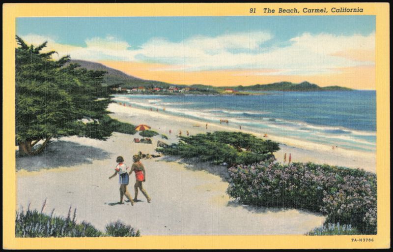 The Beach, Carmel, California