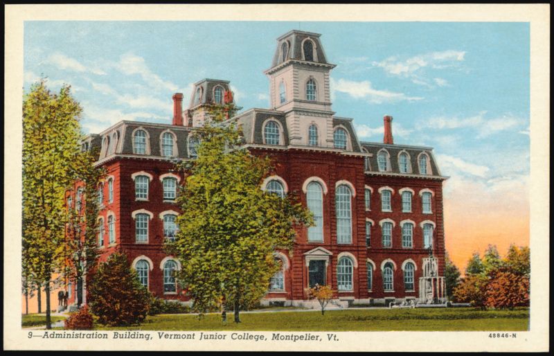 Administration Building, Vermont Junior College Montpelier