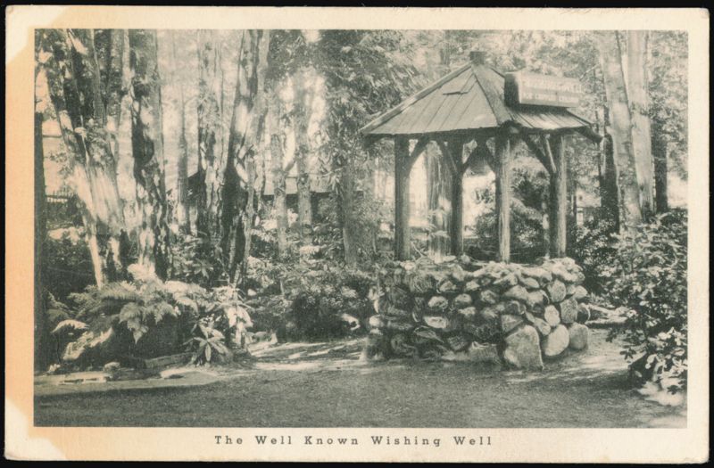 The Well Known Wishing Well at Dr. Camp's Brookdale Lodge California