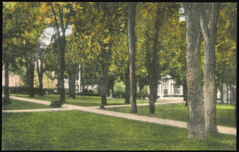 Bates College Campus Quad, Lewiston, Maine