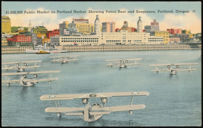 $1,000,000 Public Market on Portland Harbor Oregon