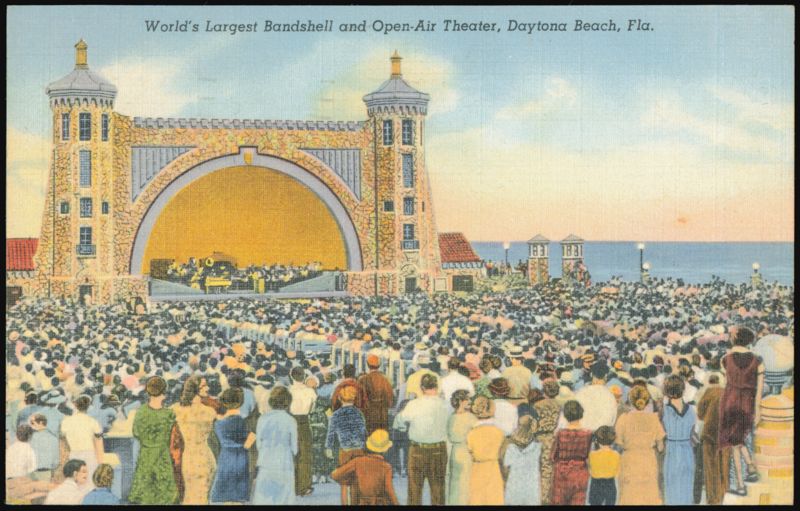 World's Largest Bandshell and Open-Air Theater Daytona Beach Florida