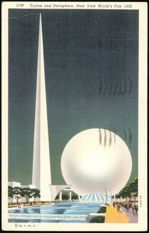 Trylon and Perisphere, 1939 New York World's Fair