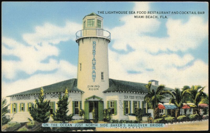 The Lighthouse Sea Food Restaurant and Cocktail Bar Miami Beach Florida