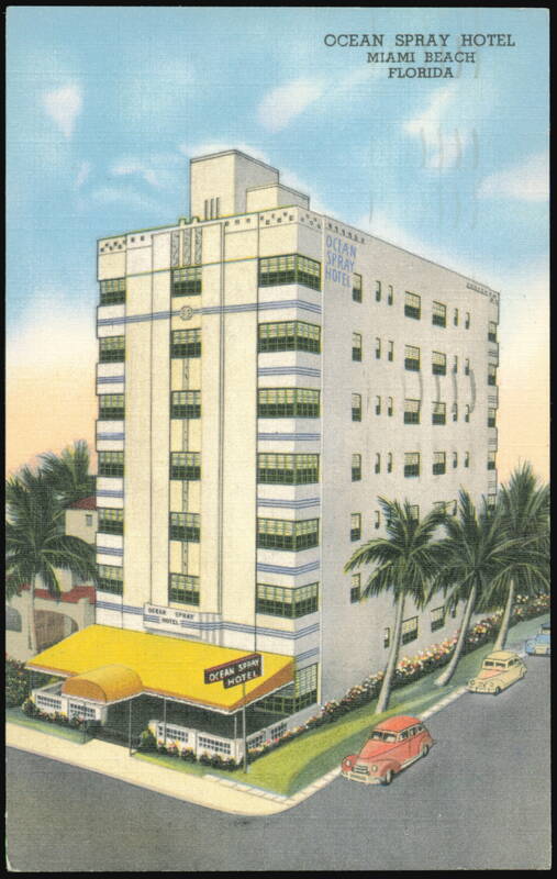 Ocean Spray Hotel, 42nd Street and Collins Avenue Miami Beach Florida