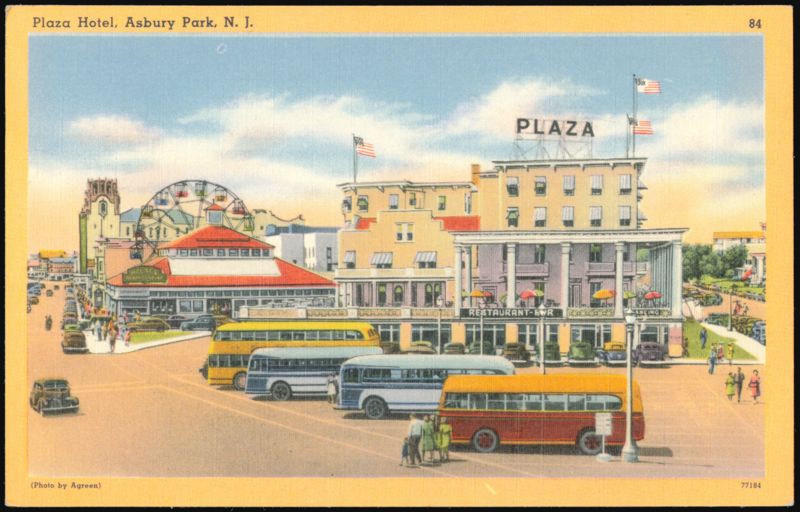Plaza Hotel, Restaurant and Bar, Asbury Park, New Jersey