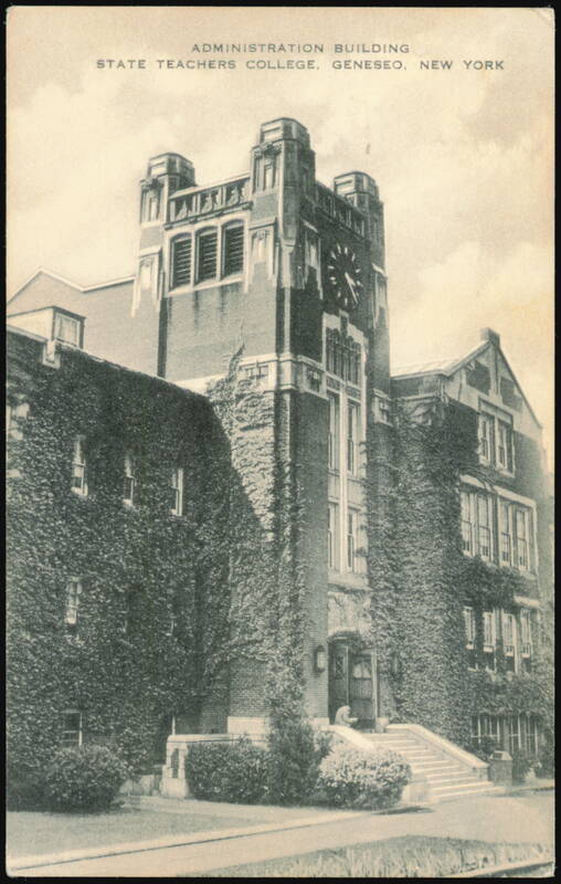 Administration Building, State Teachers College Geneseo New York