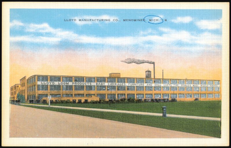 Lloyd Manufacturing Co. Factory, Menominee, Michigan