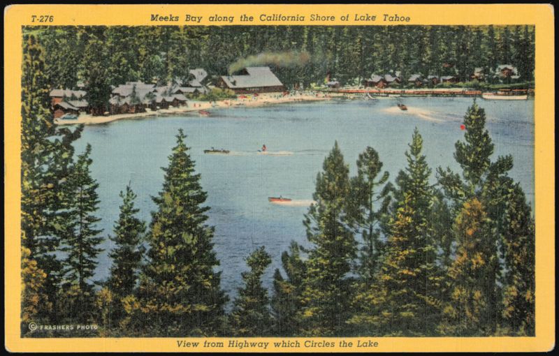 Meeks Bay Resort, West Shore of Lake Tahoe California