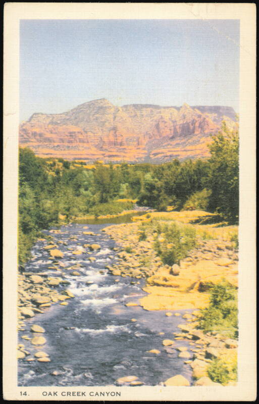 Oak Creek Canyon, Arizona Scenic Landscape Sedona