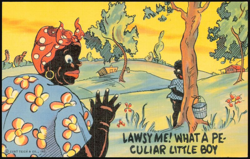 Lawsy Me! What a Peculiar Little Boy Illustration