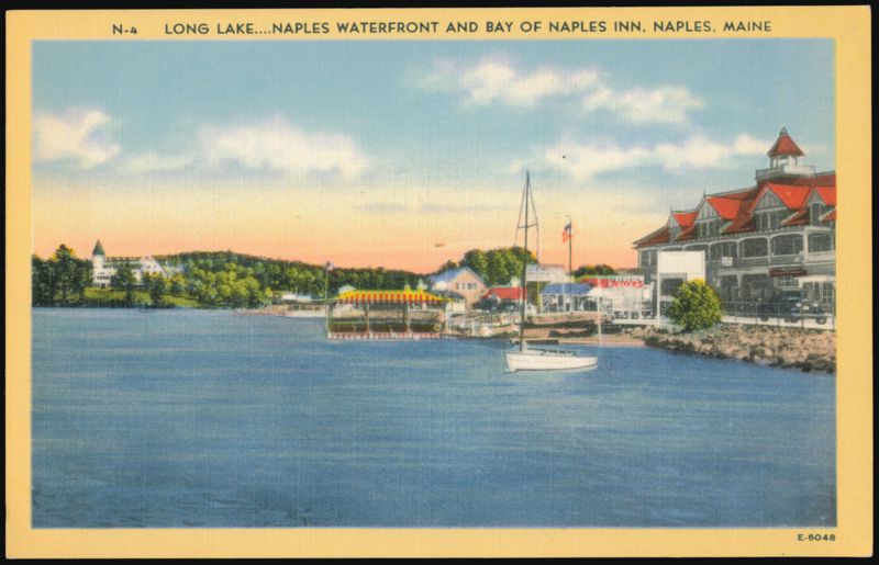 Long Lake, Naples Waterfront and Bay of Naples Inn Maine