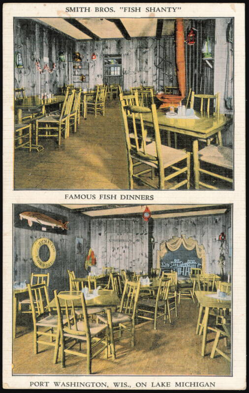 Smith Bros. Fish Shanty Restaurant Interior Port Washington Wisconsin