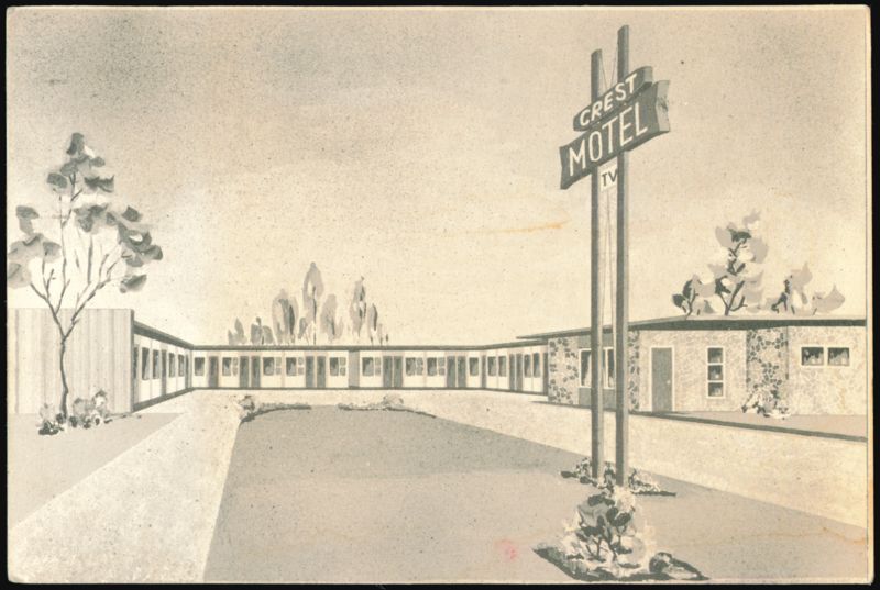 Crest Motel, 19 New Units, Lethbridge, Alberta AB Canada