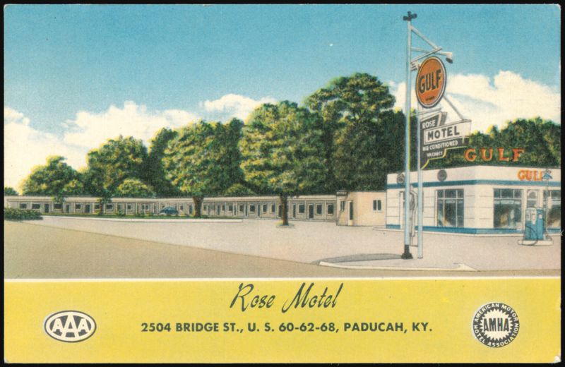 Rose Motel, 2504 Bridge St., Paducah, KY Kentucky