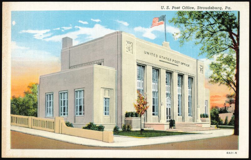 United States Post Office Building, Stroudsburg, PA Pennsylvania