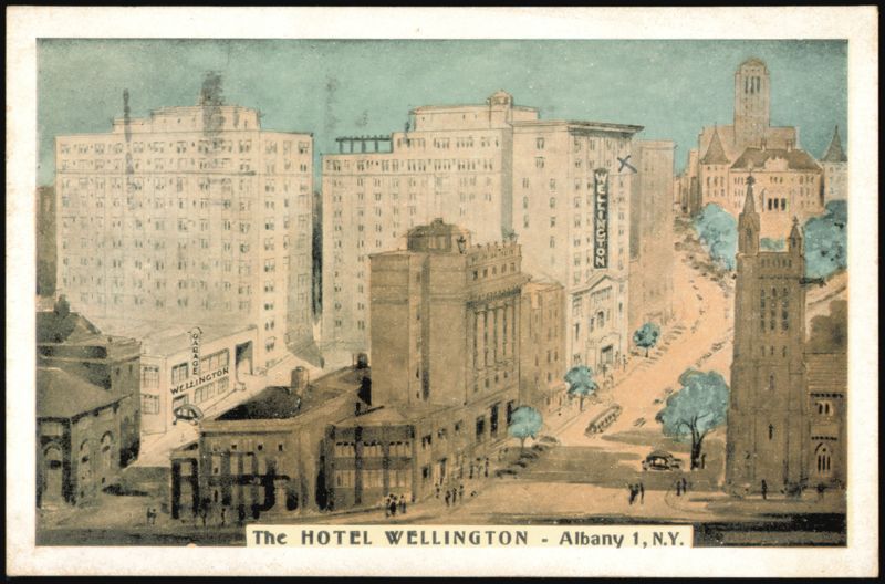 Hotel Wellington, Albany's Only Garage-IN Hotel New York