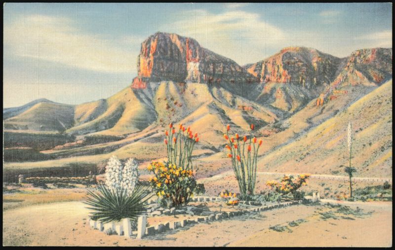 Signal Peak in the Guadalupe Mountains, Texas