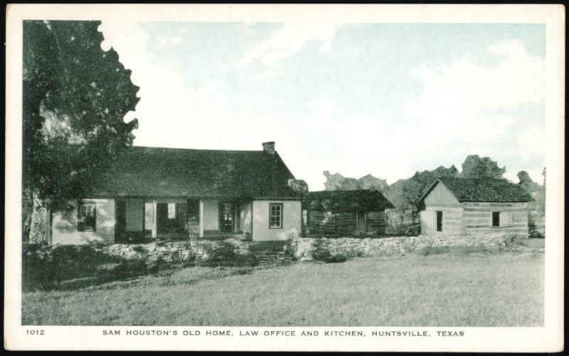 Sam Houston's Old Home, Law Office and Kitchen Huntsville Texas