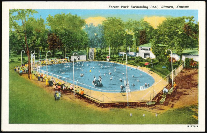 Forest Park Swimming Pool, Ottawa, Kansas