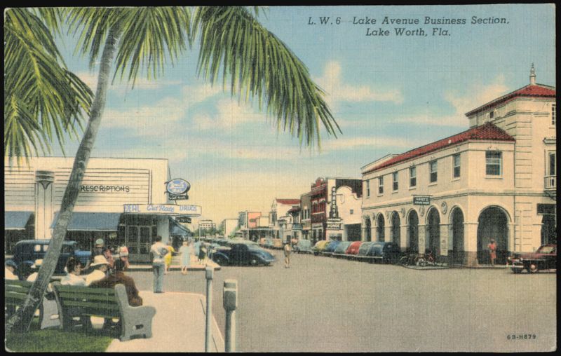 Lake Avenue Business Section, Lake Worth, Florida