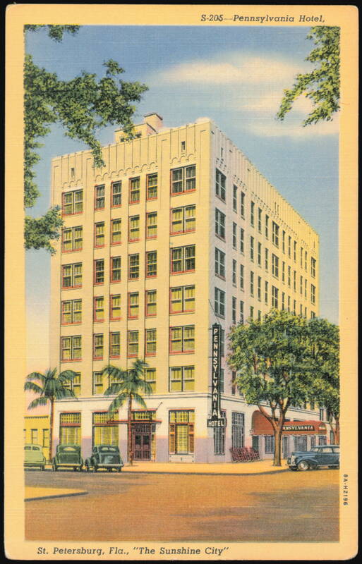 Pennsylvania Hotel, St. Petersburg, Florida