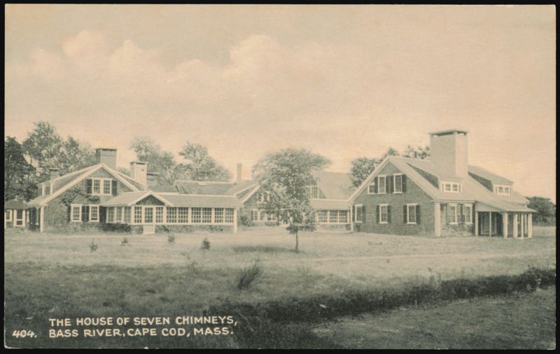 The House of Seven Chimneys, Bass River, Cape Cod Massachusetts