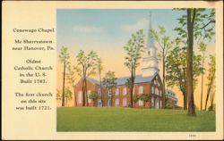 Conewago Chapel, Oldest Catholic Church in the U.S. Postcard